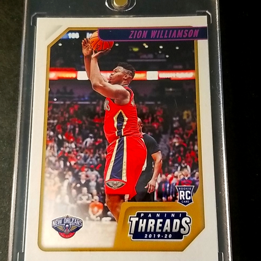 Zion Williamson 2019 Threads RC Pink Variation SP